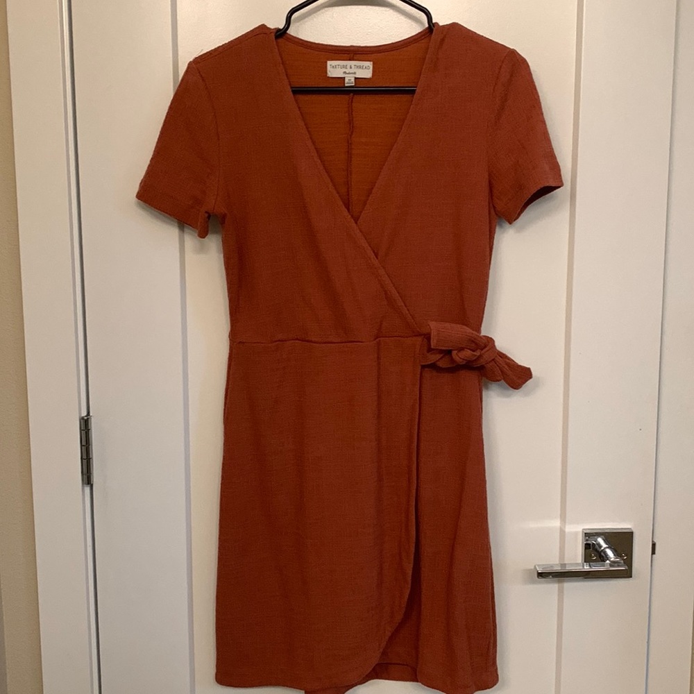Madewell Mini Wrap Dress